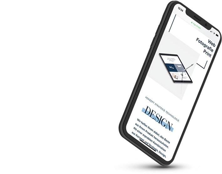 Algo Website auf iPhone X